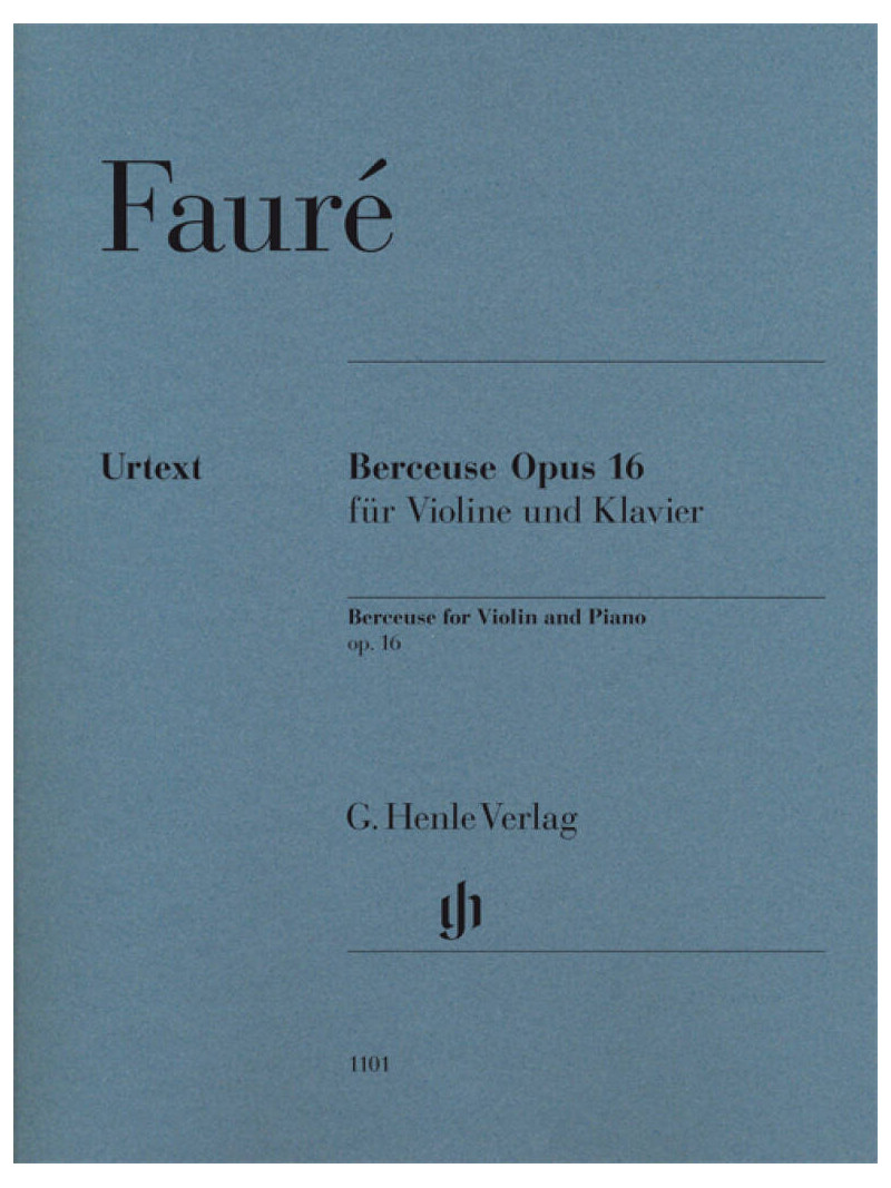 Berceuse for Violin and Piano op. 16