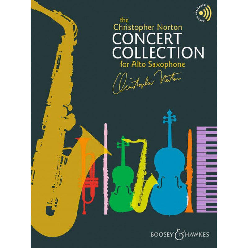 Concert Collection for Alto Saxophone and Piano (book & Audio Online)