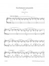 Trois Romances sans paroles for Piano op. 17 N 52