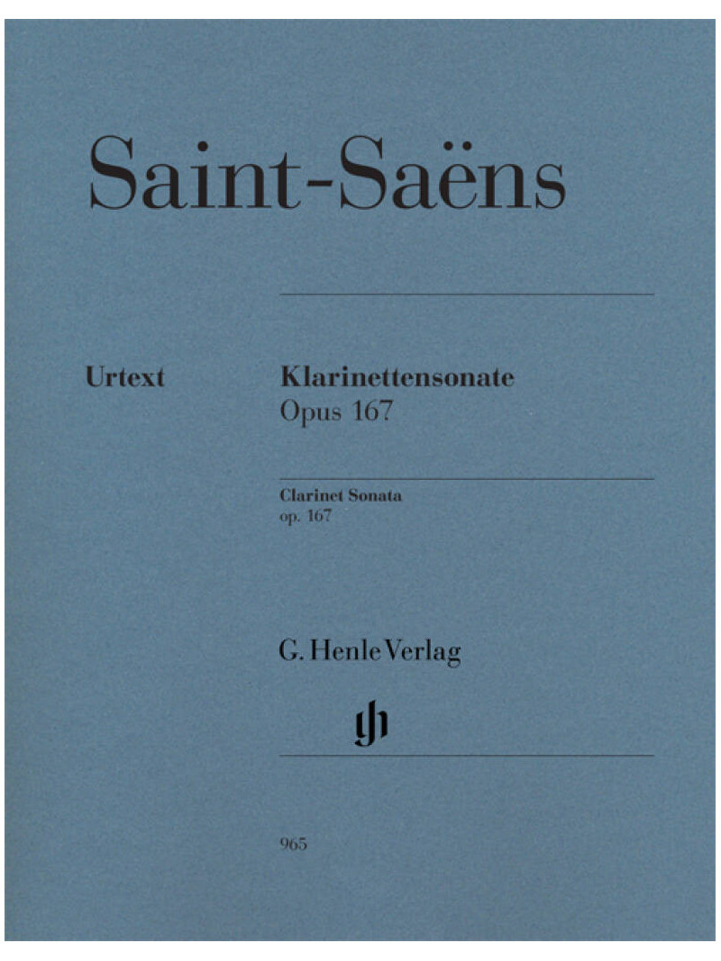 Camille Saint-Saens - Clarinet Sonata op. 167