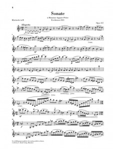 Camille Saint-Saens - Clarinet Sonata op. 167