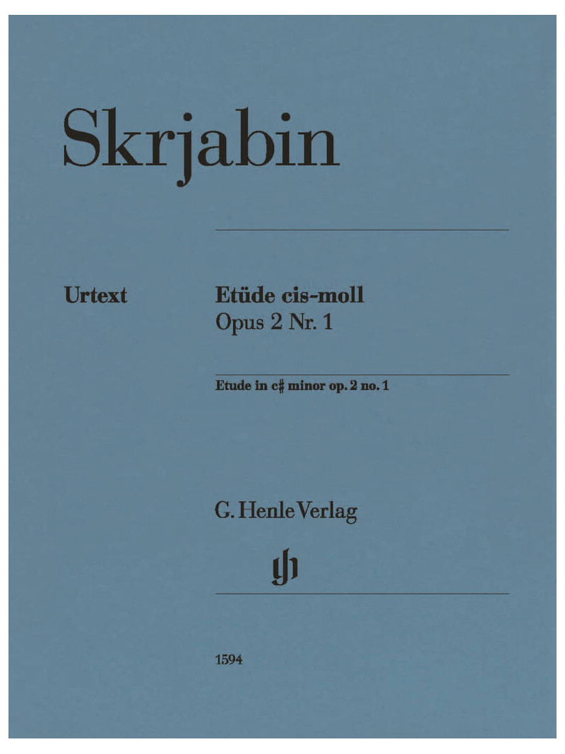 Skrjabin - Etude c sharp minor op. 2 no. 1