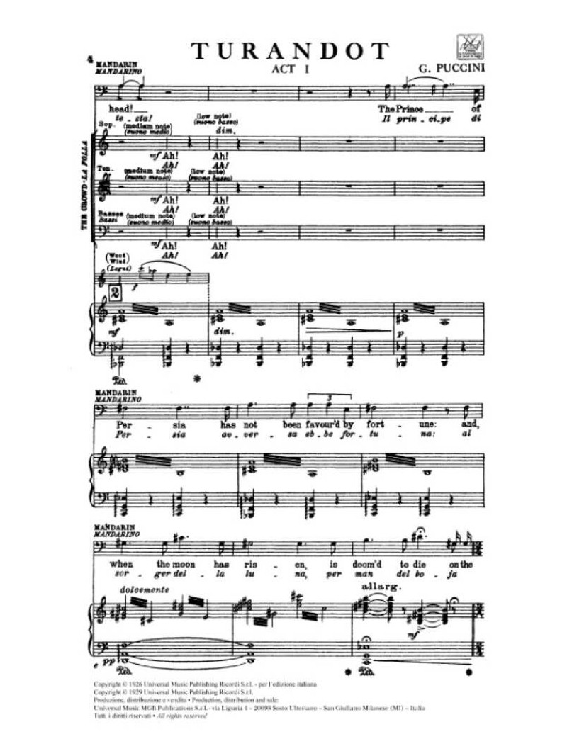 urandot ( Chorus Parts)