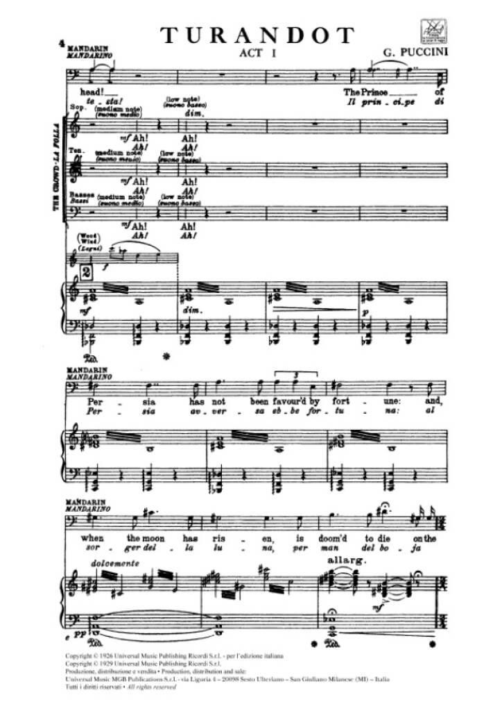 urandot ( Chorus Parts)
