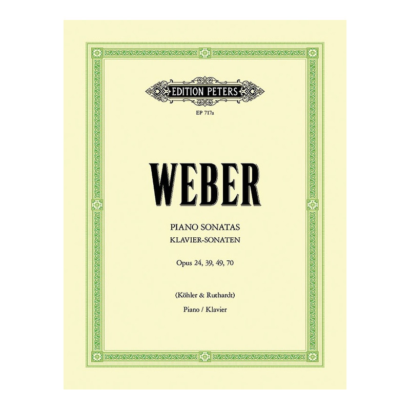 Weber - Piano Sonatas