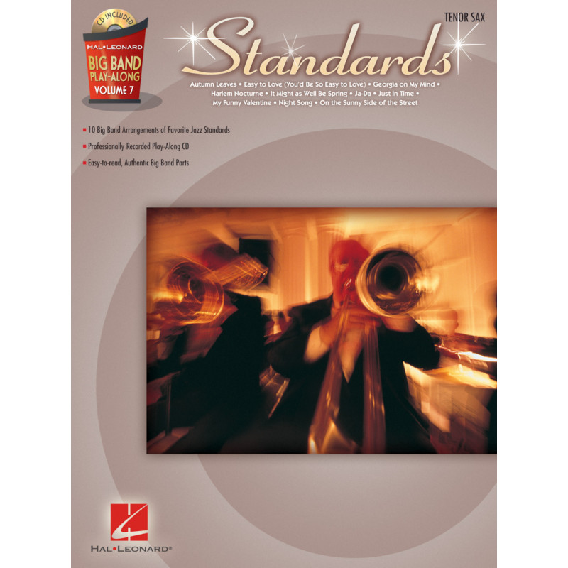 Big Band Play-Along: Standards - Tenor Sax (book/CD)