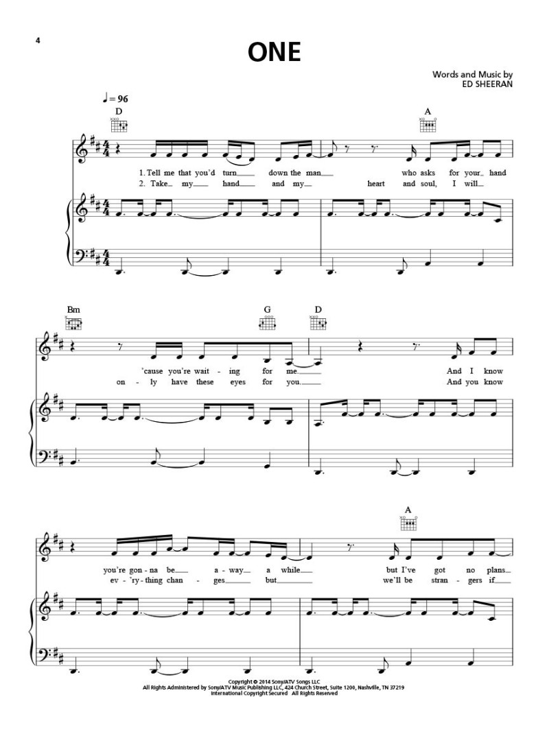Ed Sheeran: X (Piano)