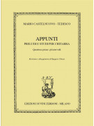 Appunti. Gli Intervalli. Preludi e studi per chitarra