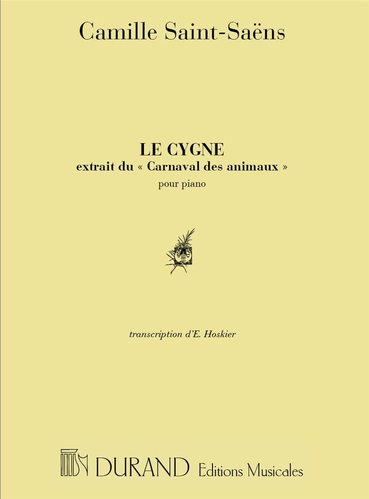 Le Cygne - Extrait du "Carnaval des Animaux" (pour piano)