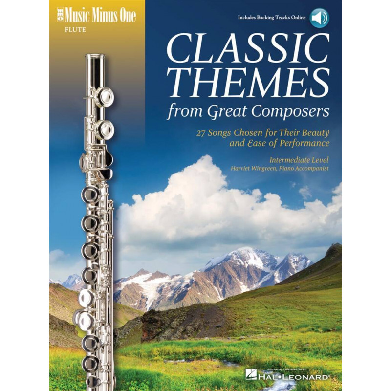 Classic Themes from Great Composers for Flute (book & Audio Online)