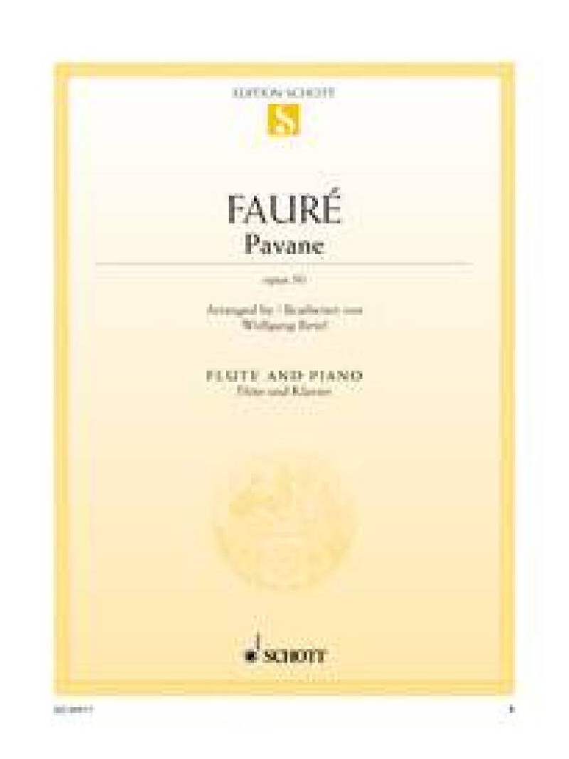 Gabriel Faure' - Pavane Op.50 (Flute & Piano)