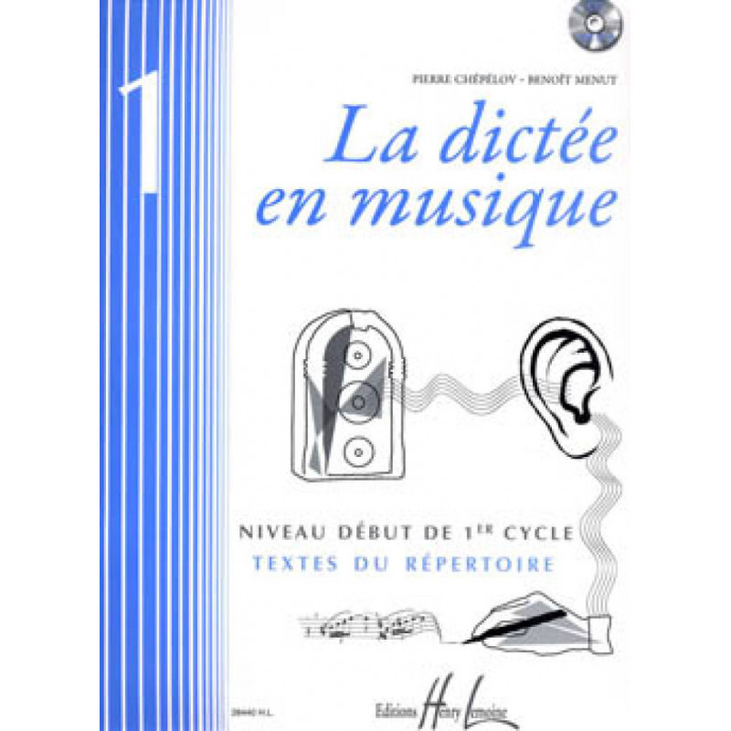 La dictée en musique Vol.1 (book & CD)