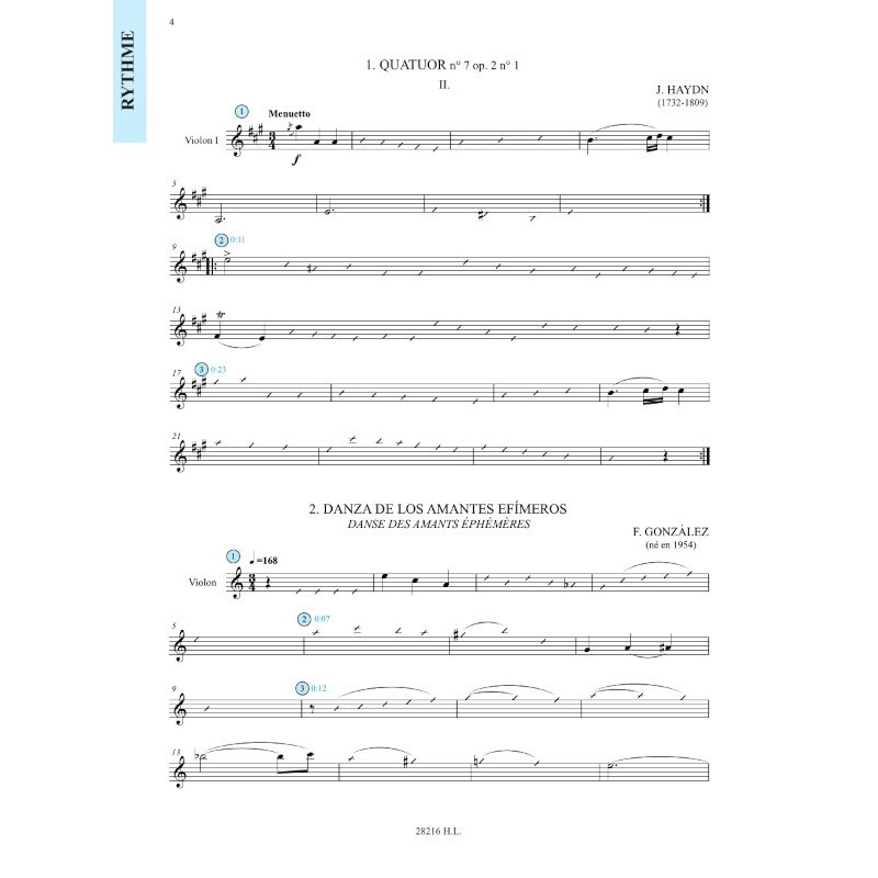 La dictée en musique Vol.3 - fin du 1er cycle (book & CD)