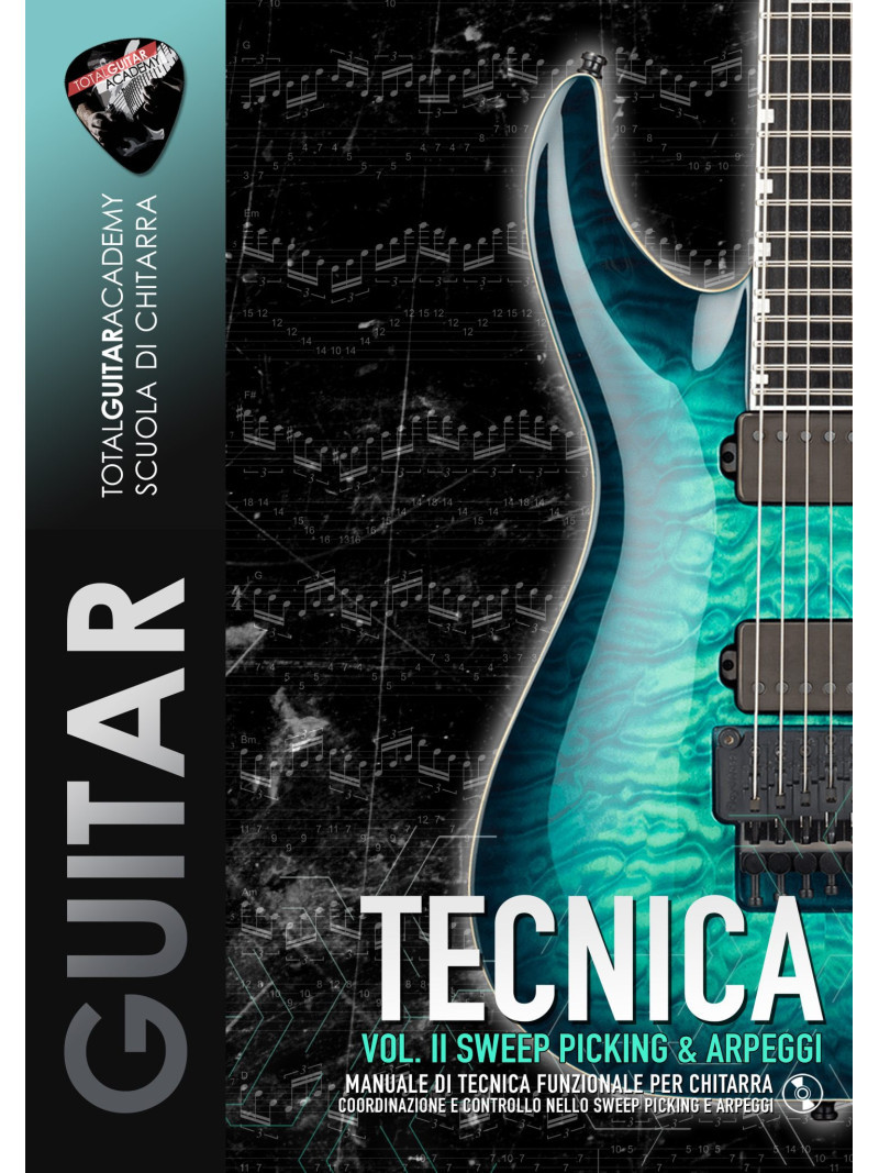 Tecnica Vol.II - Sweep Picking & Arpeggi (libri & Audio & Video)