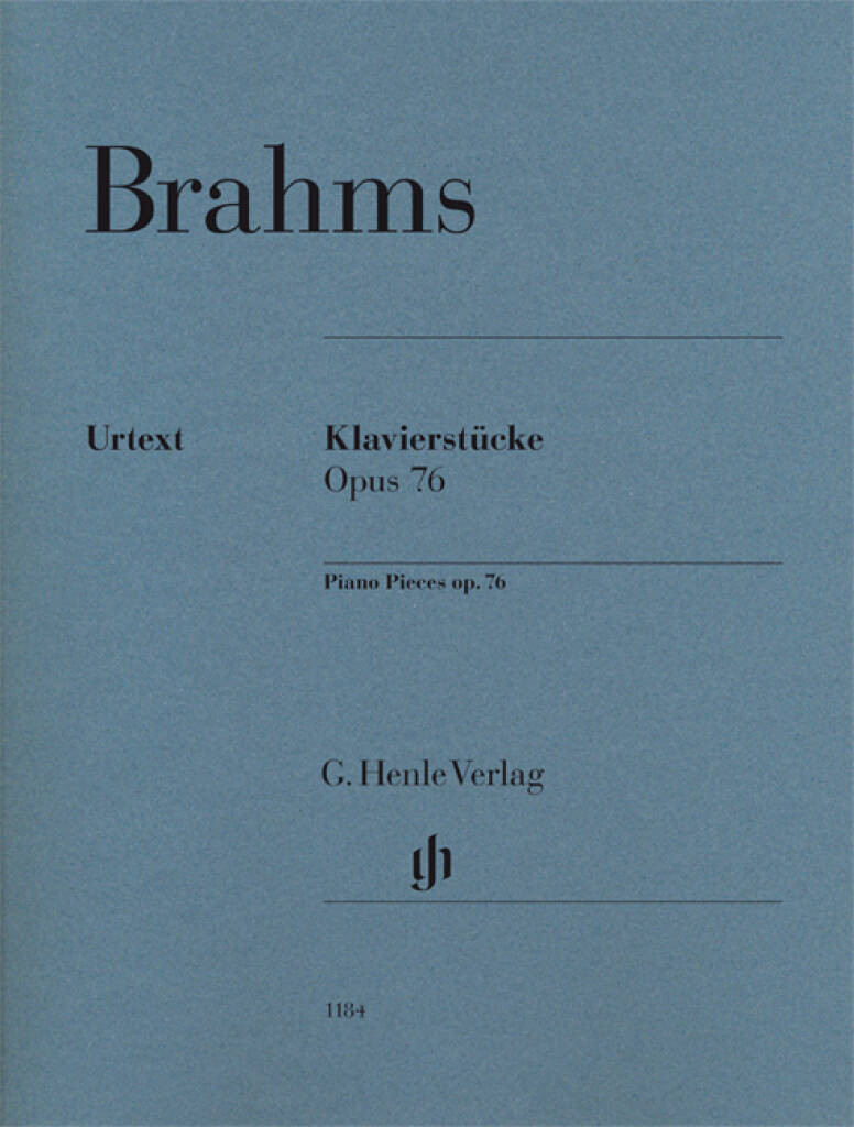 Brahms - Piano Pieces Op. 76 (Klavierstucke)