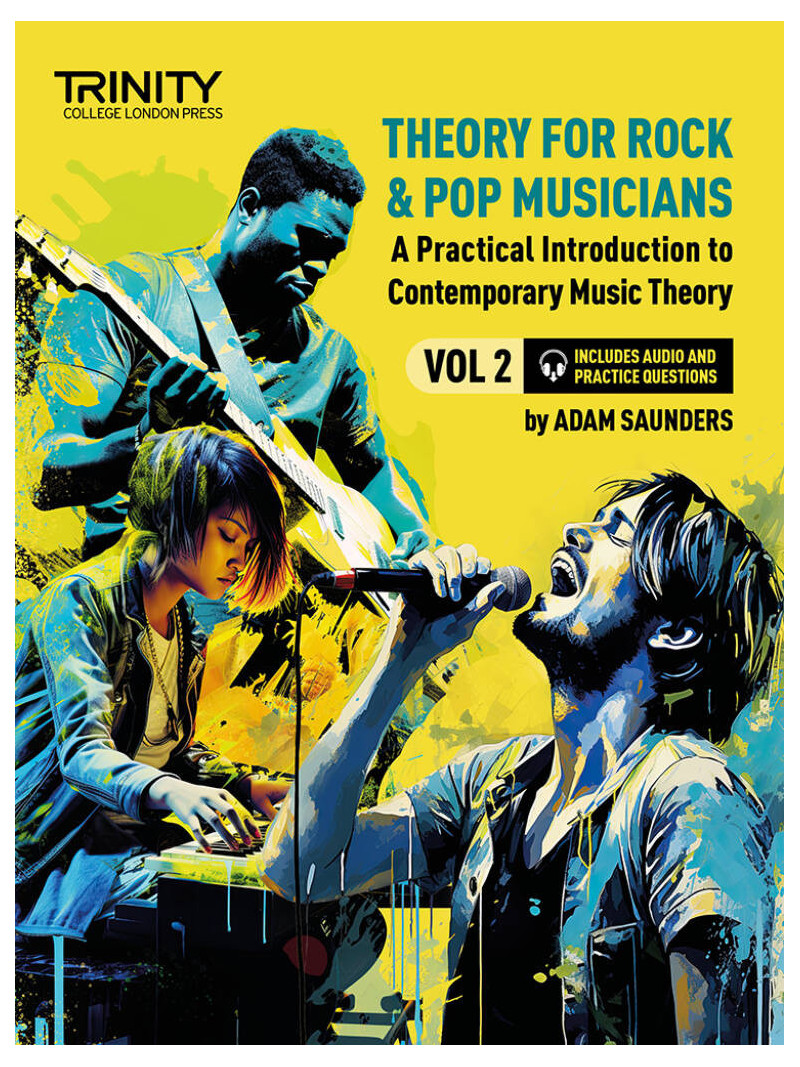 Theory for Rock & Pop Musicians Volume 2 (book & Audio Online)
