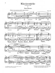 Brahms - Piano Pieces Op. 118 (Klavierstucke)