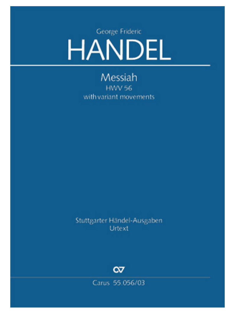 Handel - MESSIAH HWV 56 with variant movements