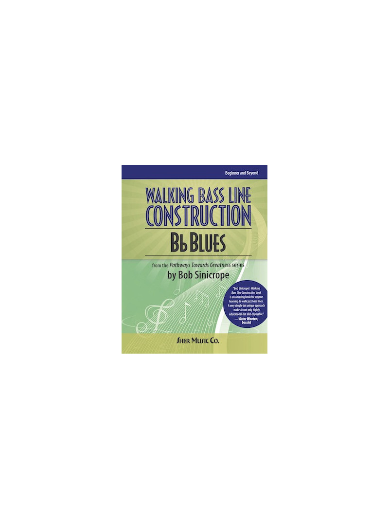Walking Bass Line Construction - Bb Blues