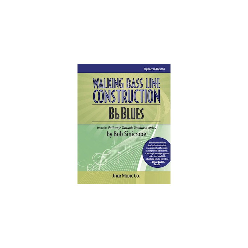 Walking Bass Line Construction - Bb Blues