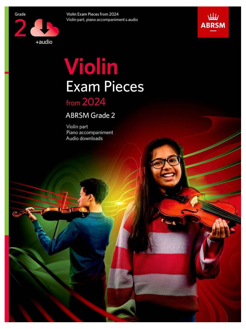 Violin Exam Pieces from 2024, ABRSM Grade 2 (book & Audio Online)