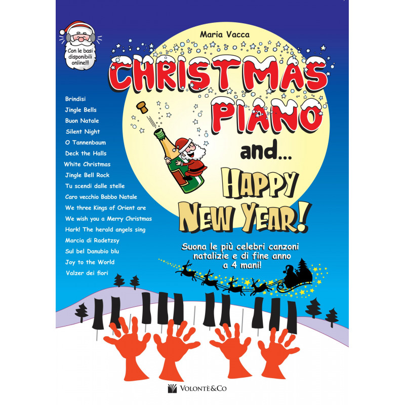 Christmas Piano and… Happy New Year! (libro & audio online)