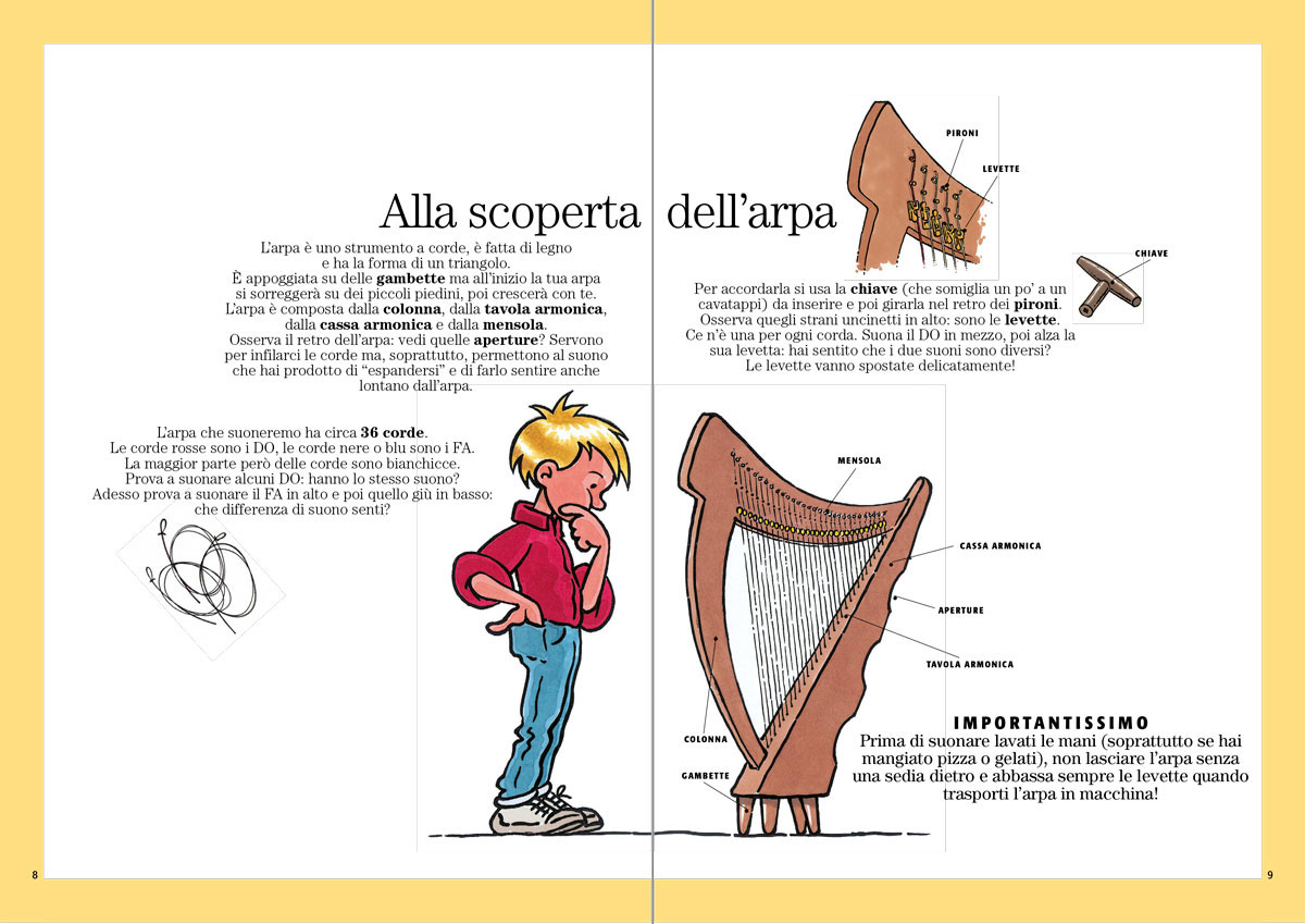 Io suono l’Arpa. Libro dell’allievo