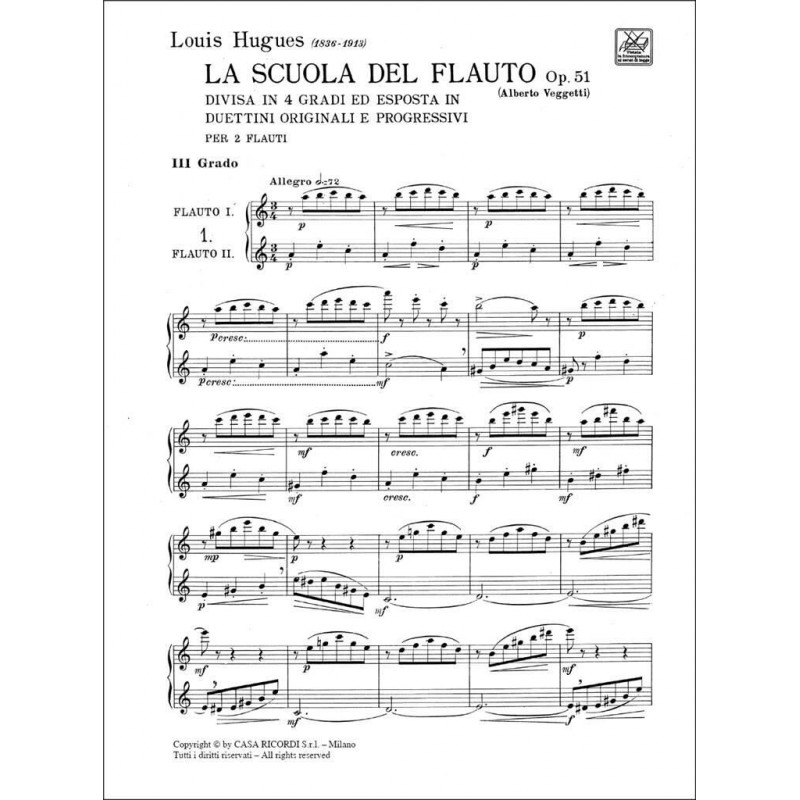 La scuola del flauto - III grado