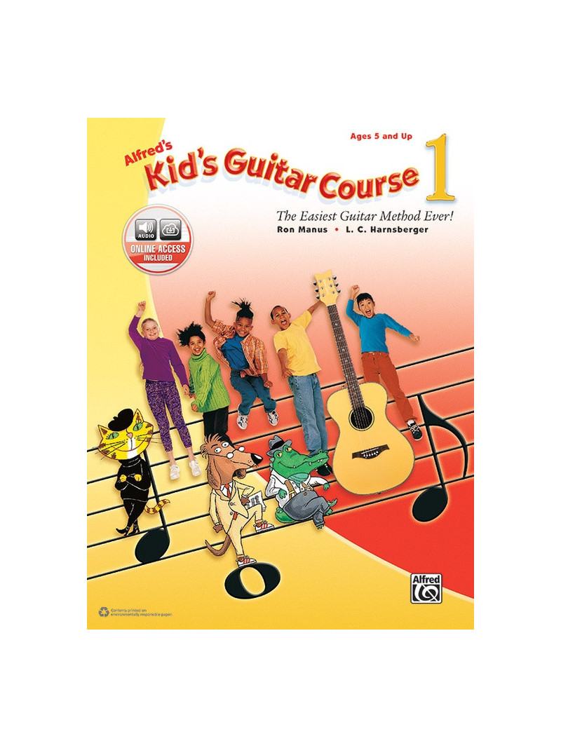 Alfred's Kid's Guitar Course 1 (book with Audio Online)