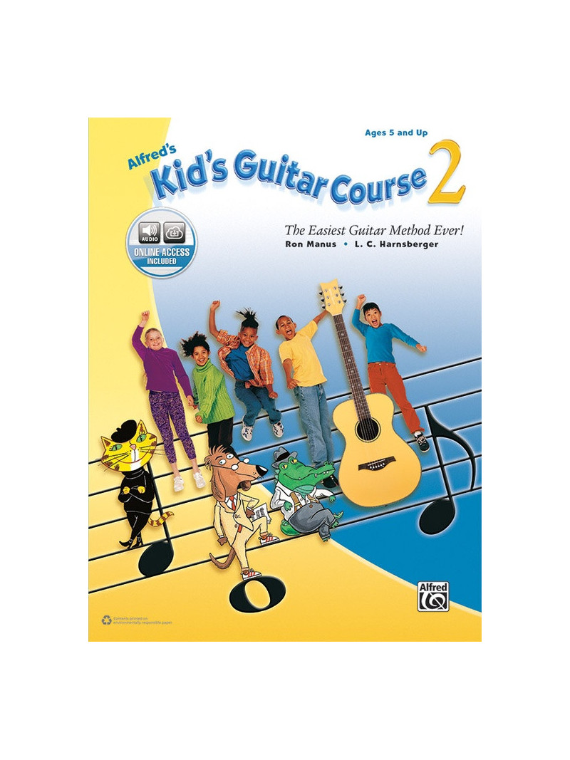 Alfred's Kid's Guitar Course 2 (book with Audio Online)