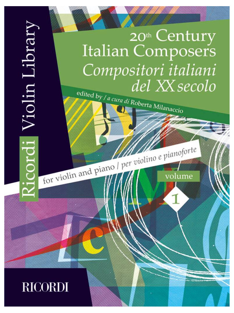20th Century Italian Composers: Anthology 1 (for Violin & Piano)