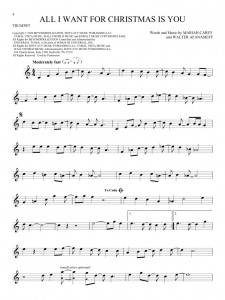 101 Christmas Songs for Trumpet