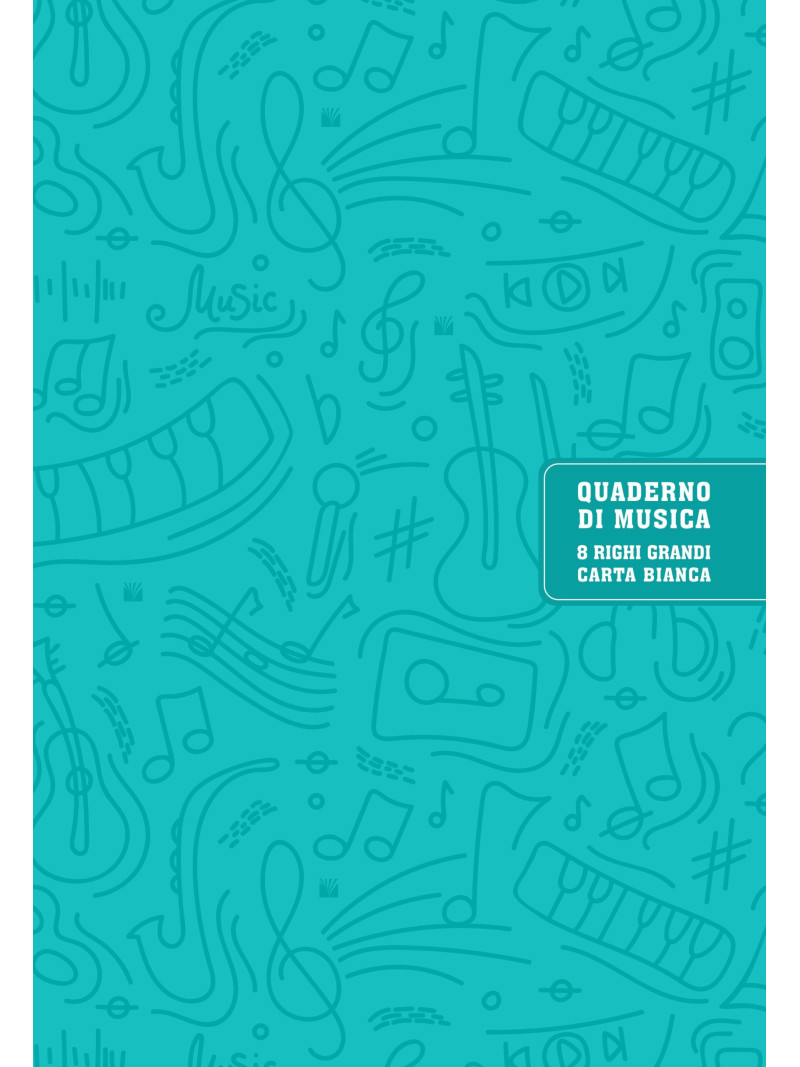 Quaderno Di Musica - 8 Righi Grandi