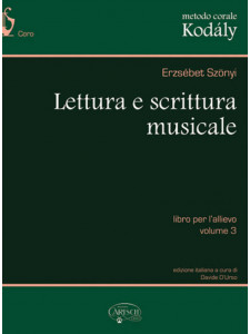 Kodály: Lettura e Scrittura Musicale (libro per l'allievo)