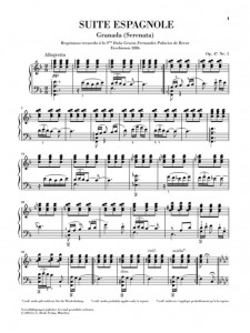 Albeniz - Suite Espagnole op. 47
