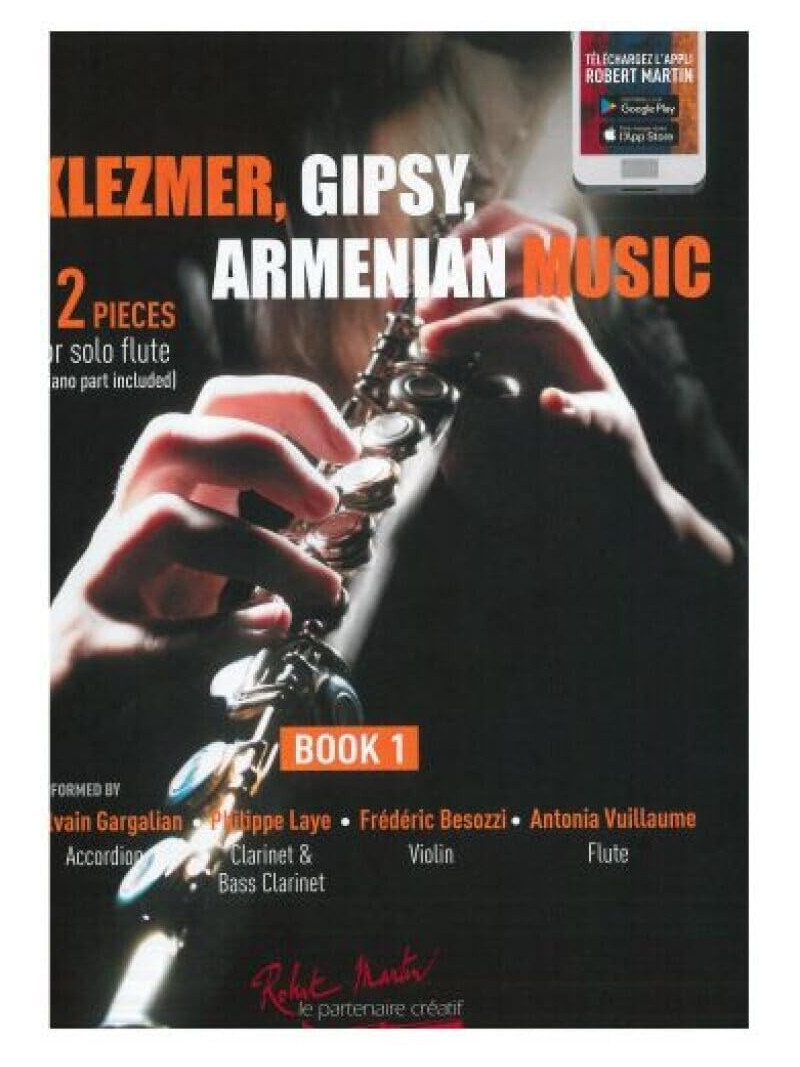 Klezmer, Gipsy and Armenian Music Vol. 1 Flute (With Audio Online)