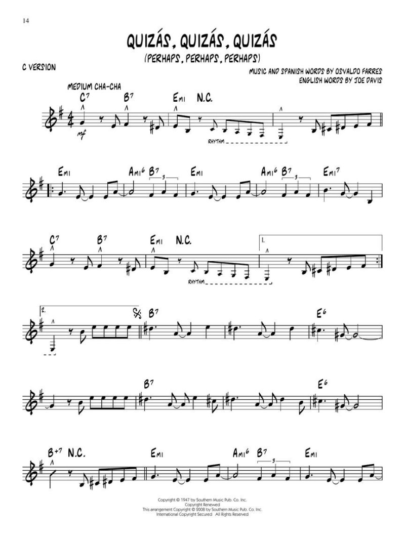 Jazz Play-Along Volume 96: Latin Standards (book/CD)