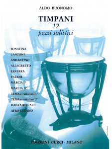 Timpani. 12 Pezzi solistici