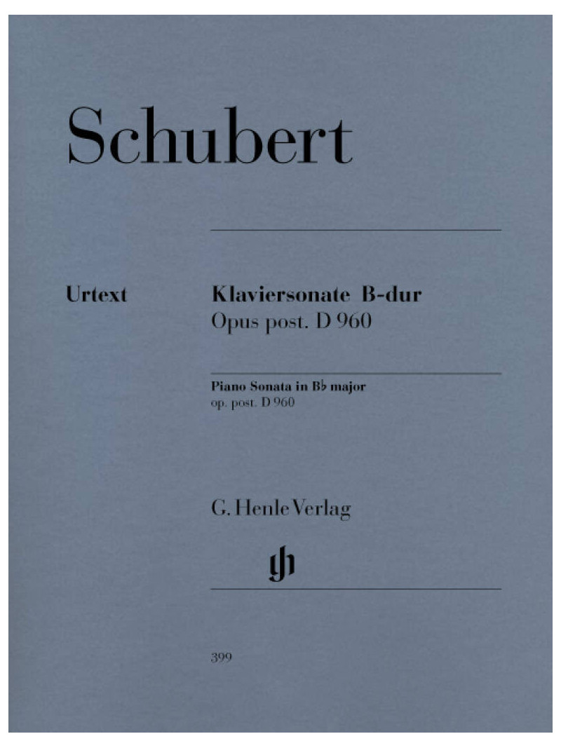 Piano Sonata B flat major op. post. D 960