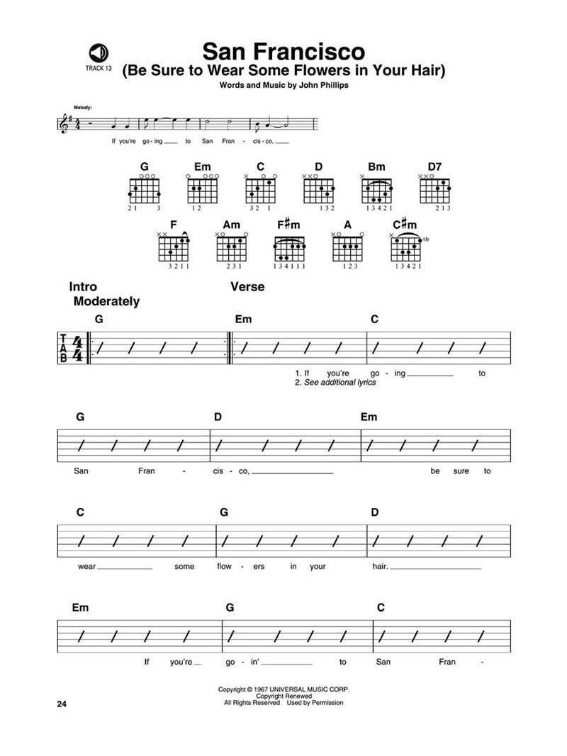 Easy Folk Pop: Guitar Play-Along Volume 1 (book/CD)