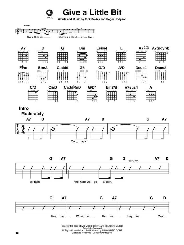 Easy Rhythm Guitar: Acoustic Rock Volume 4 (book/CD)