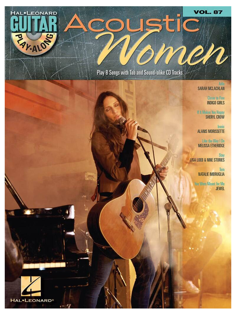 Acoustic Women: Guitar Play-Along Volume872 (book/CD)