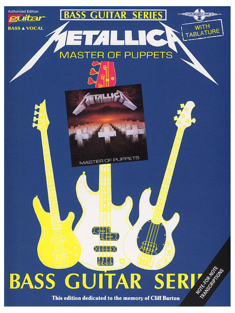 Metallica – Master of Puppets (Bass)
