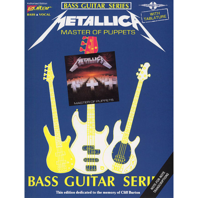 Metallica – Master of Puppets (Bass)