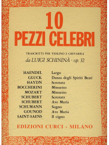 Raccolta di 10 pezzi celebri op. 32