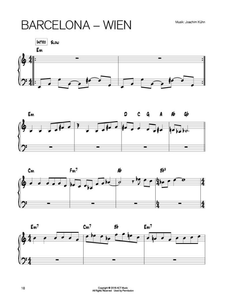 Joachim Kühn Songbook