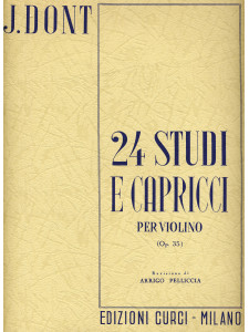 Dont - 24 Studi e Capricci op. 35 (Violino)