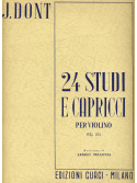 Dont - 24 Studi e Capricci op. 35 (Violino)