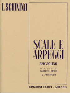 Schininà - Scale e arpeggi per violino I