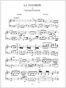 La Favorite (Vocal and Piano Reduction)